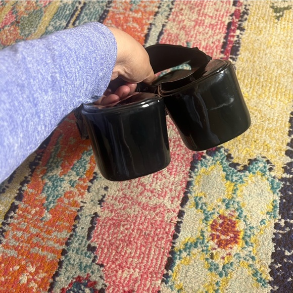 Madden Girl Black pumps rubber size 8.5 - Picture 4 of 6